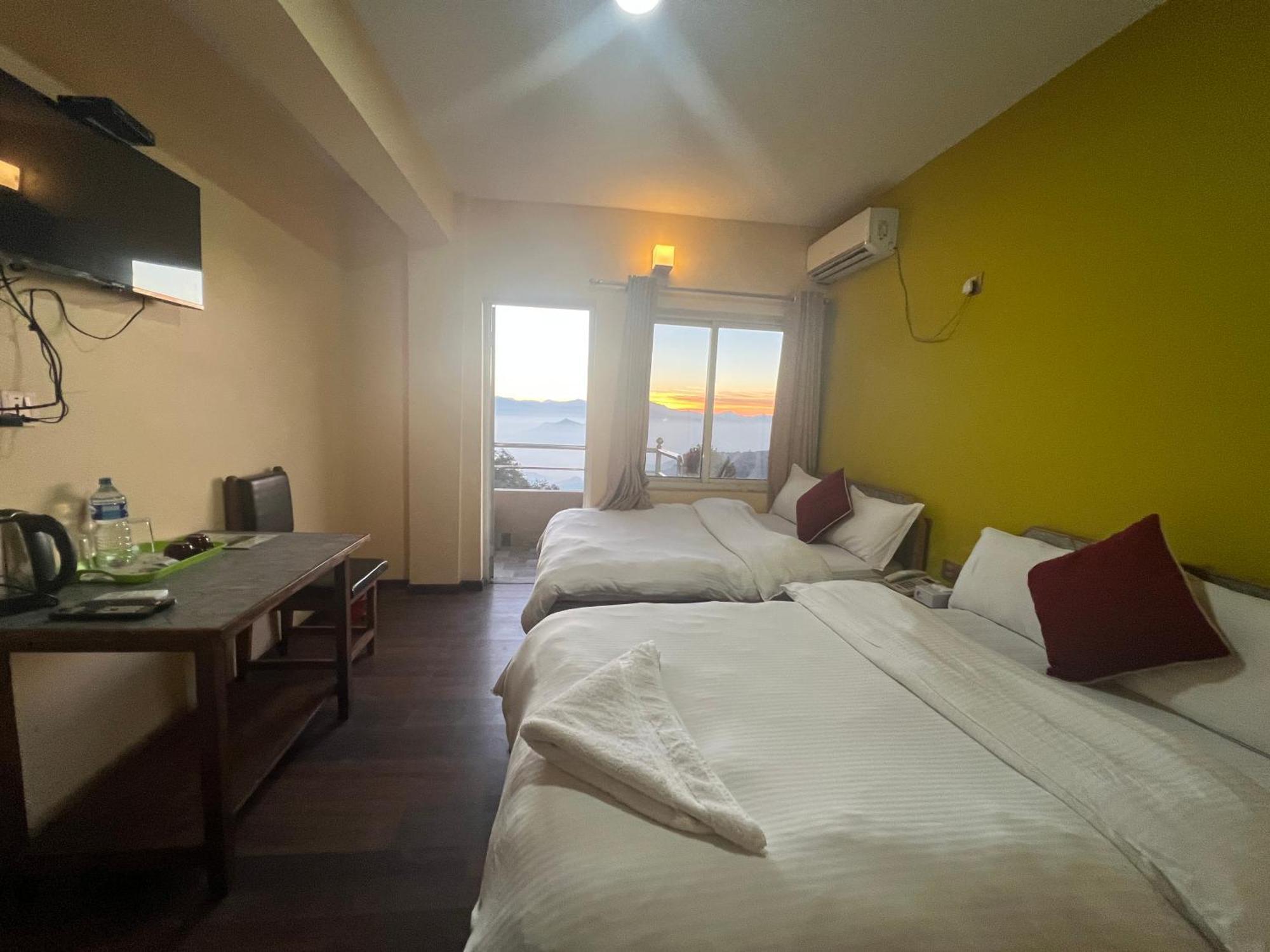 Hotel Village View Nagarkot Exterior foto